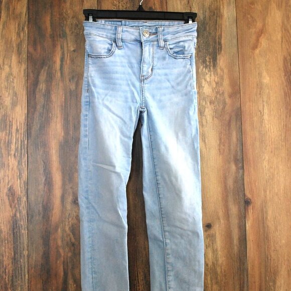 American Eagle Next Level Stretch Hi Rise Jegging Jeans 000 - Picture 2 of 10